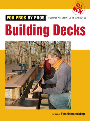 cover image of All New Building Decks